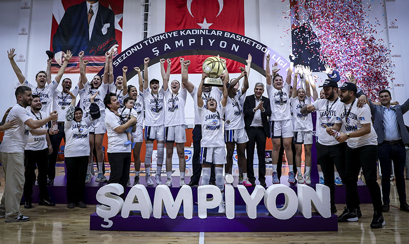 TKBL’nin Play-Off Şampiyonu Bodrum Basketbol!